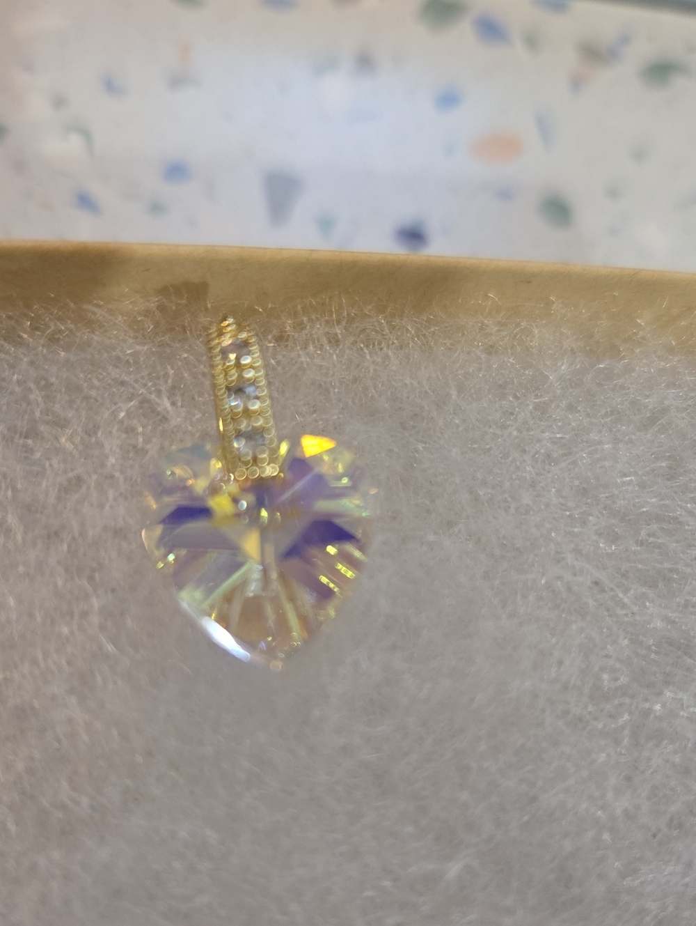 Enchanted Heart Crystal Pendant/Charm